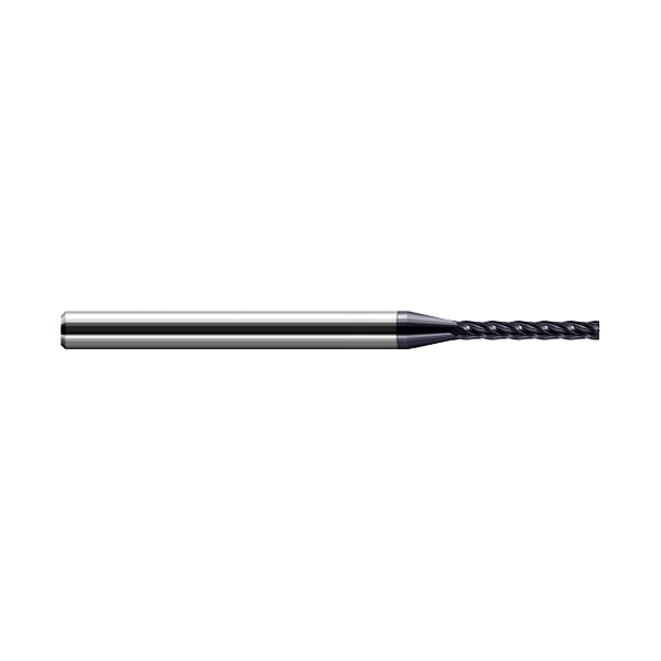 Miniature End Mill - Corner Radius - Long Flute